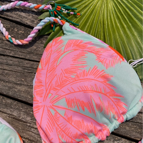 MAAJI Anthropologie Set - Balmy Triangle Bikini Top & Flirt Signature Bottoms M - Picture 11 of 16